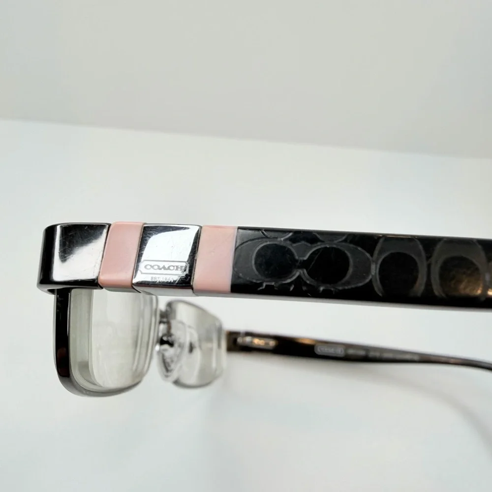 COACH BRITANY (214) DARK GUNMETAL 50•16•135 COACH GLASSES COACH EYEGLASSES FRAME
